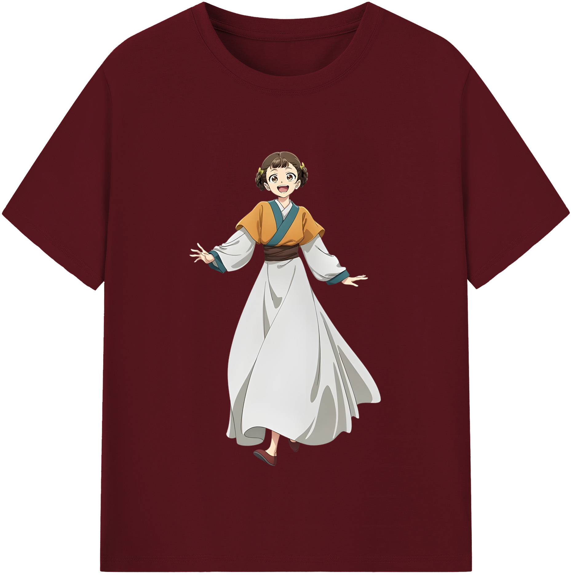 （画像用） 薬屋のひとりごと The Apothecary Diaries 綿100％半袖Tシャツ（フロントプリント）